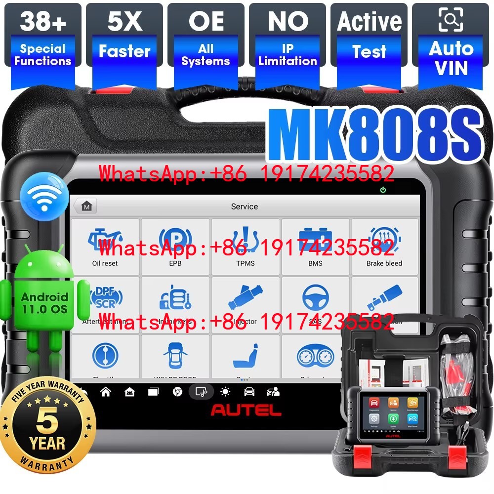 Autel Maxicom Mk808 - Оригинальный диагностический сканер Autel MaxiCOM MK808S