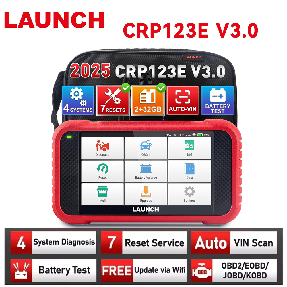 Obd2 Scanner Abs Srs Airbag Reset - LAUNCH X431 CRP123E V3.0 OBD2 Автомобильный