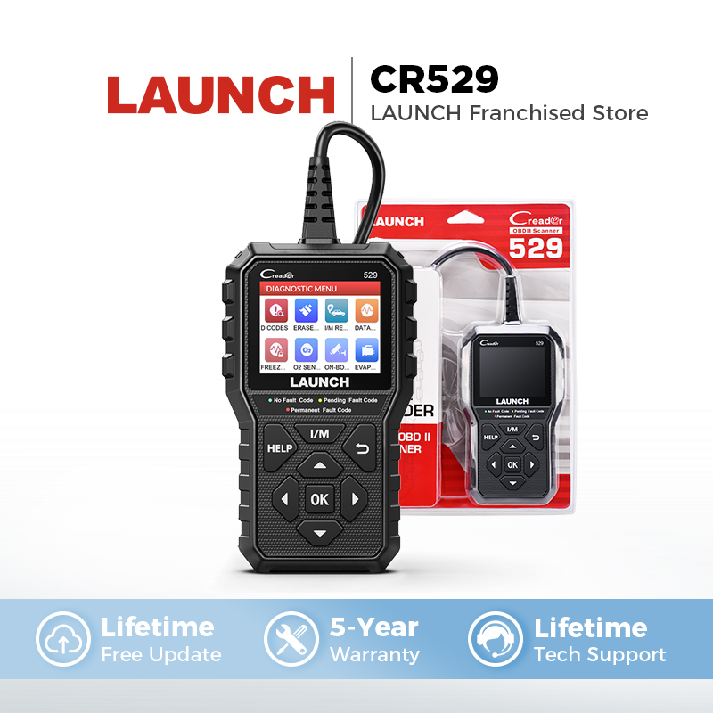 Car Diagnostic Tool Full System - Диагностический сканер LAUNCH Creader 529 CR529