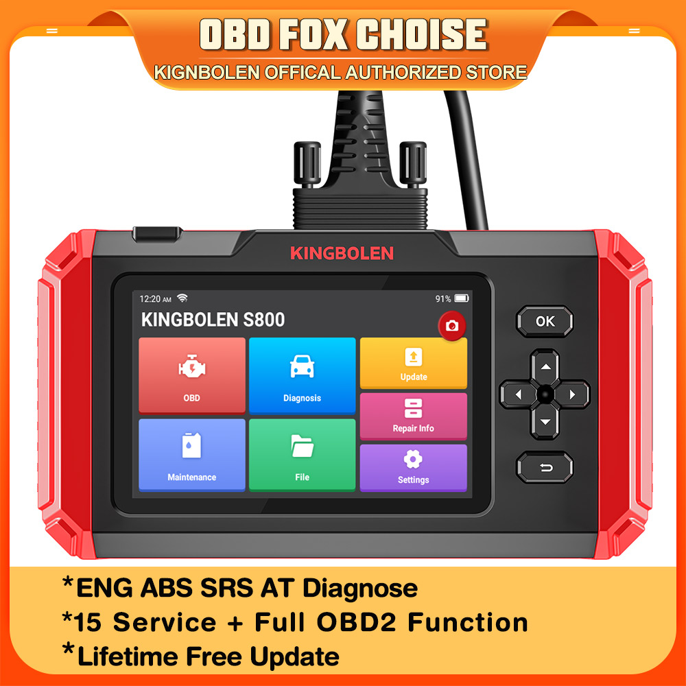 Obd2 Scanner Mileage Correction - KINGBOLEN S800 5-дюймовые автомобильные диагностические инструменты