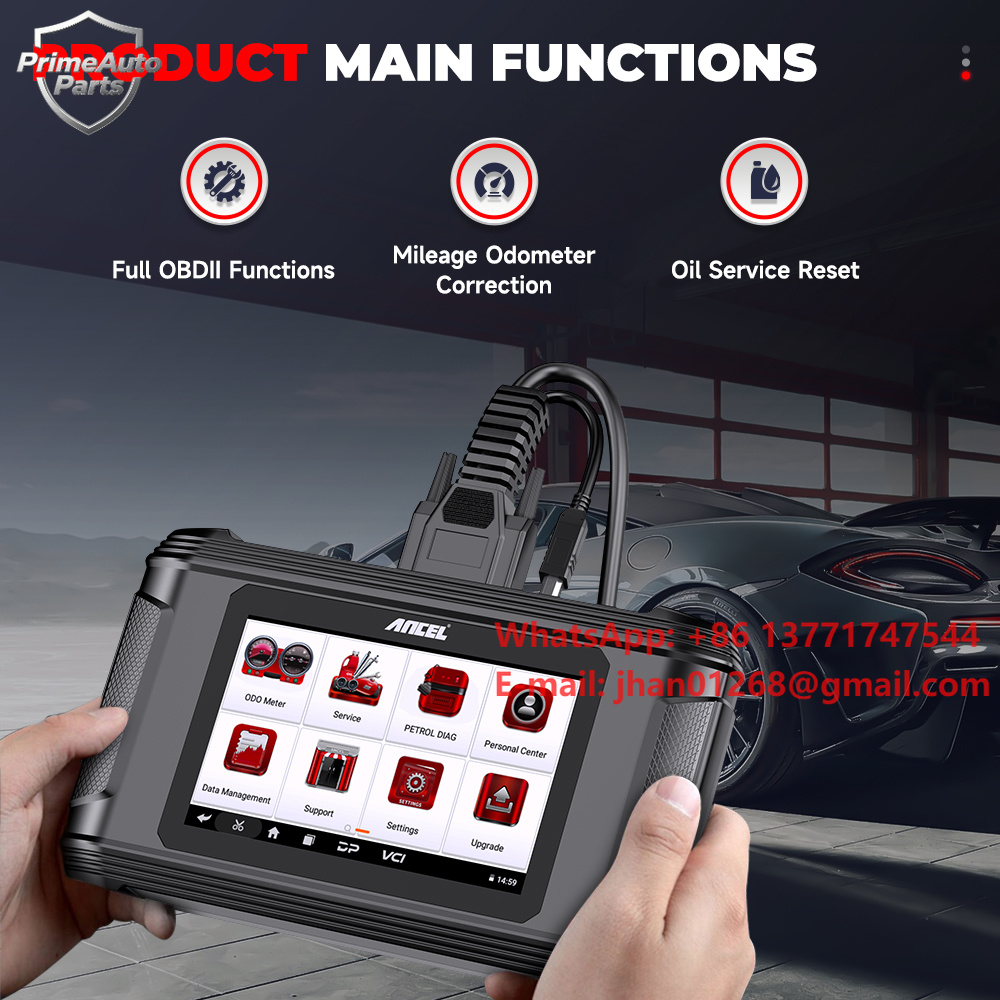 Obd2 Scanner Mileage Correction - Автосканер ANCEL DM500 (ЕС/США) OBD2 2025