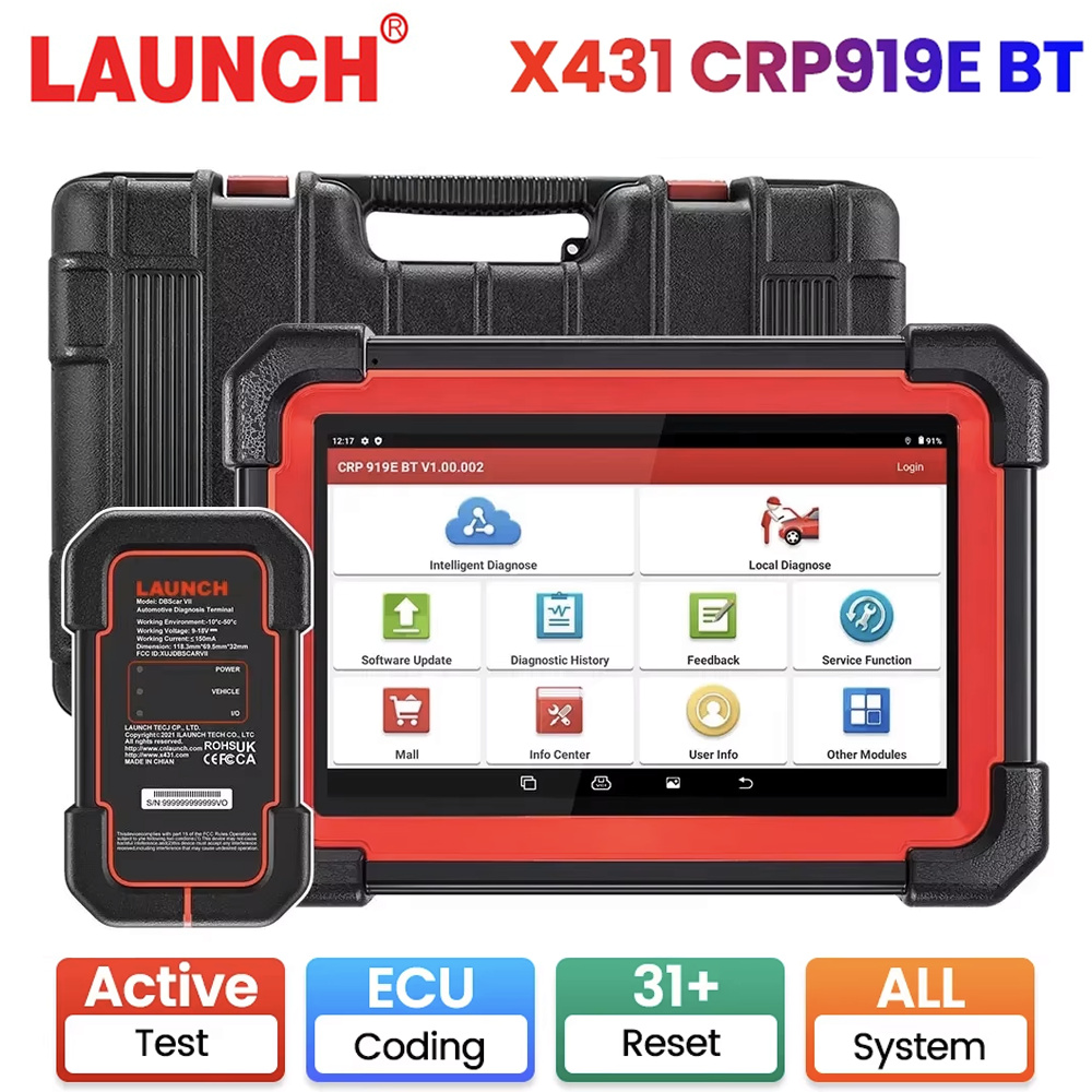 Obd2 Scanner Bidirectional Launch X431 - LAUNCH X431 CRP919E BT OBD2 Сканер