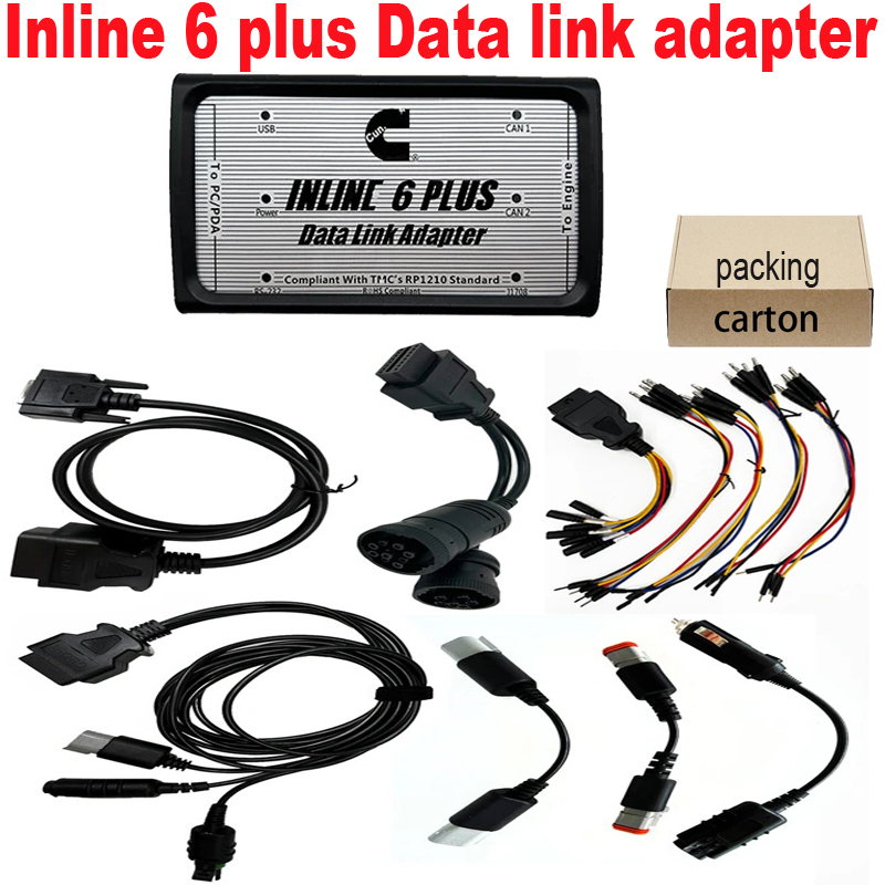 Obd2 Scanner Heavy Duty Truck - INLINE 6 Plus для сверхмощного адаптера