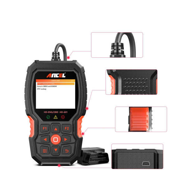 Obd2 Scanner Heavy Duty Truck - Диагностический сканер ANCEL HD601 для грузовиков: