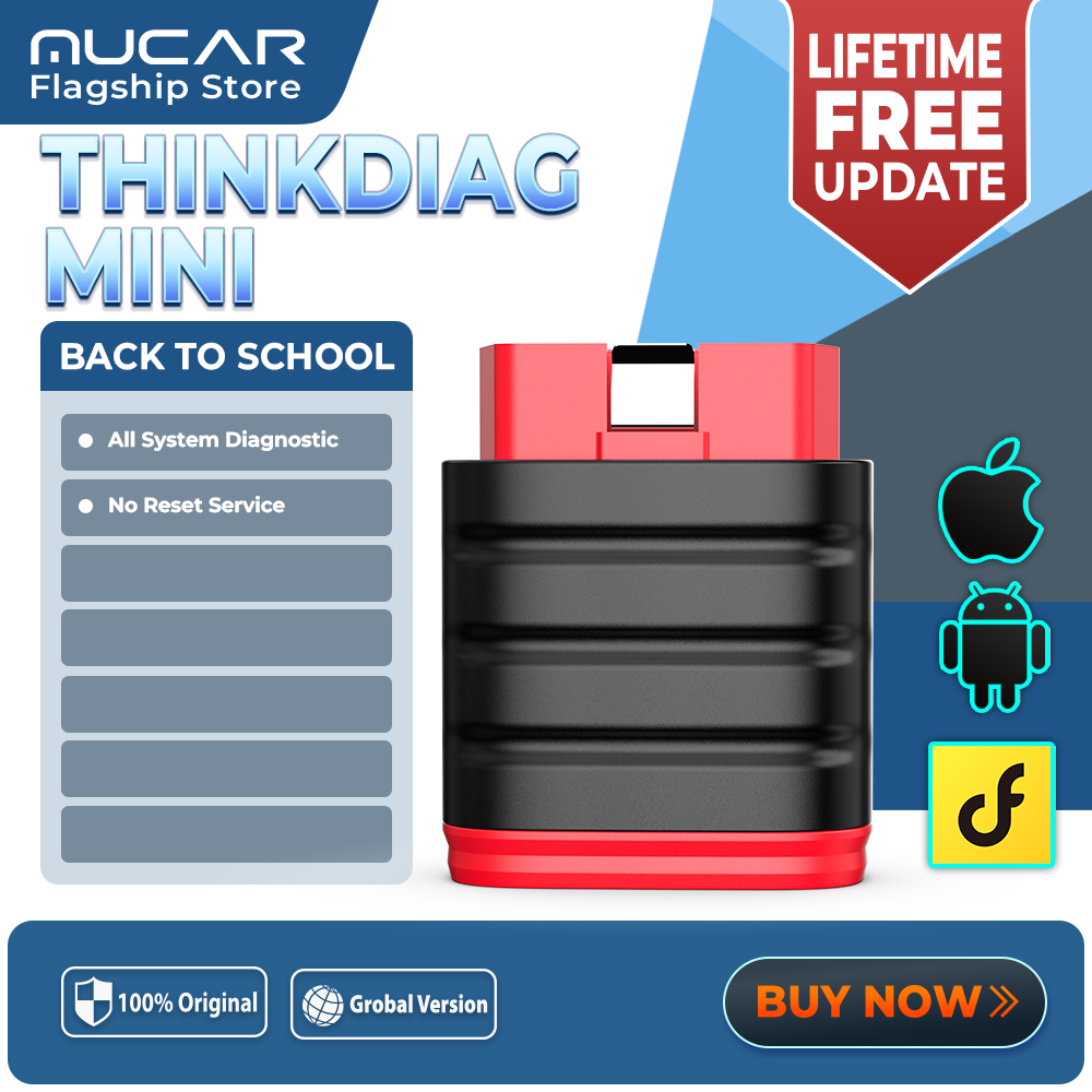 Thinkcar Thinkdiag 2 - Диагностический сканер THINKCAR THINKDIAG MINI OBD2,