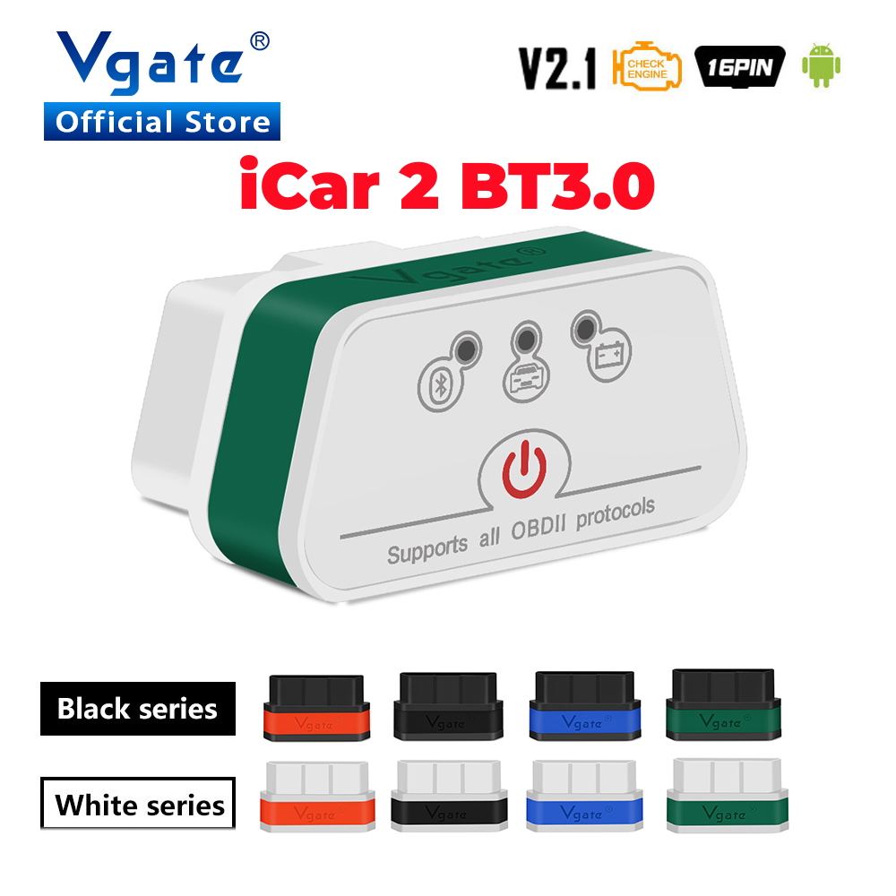Obd2 Scanner Bluetooth Android - Vgate ICar2 ELM327 V2.1 – автомобильный
