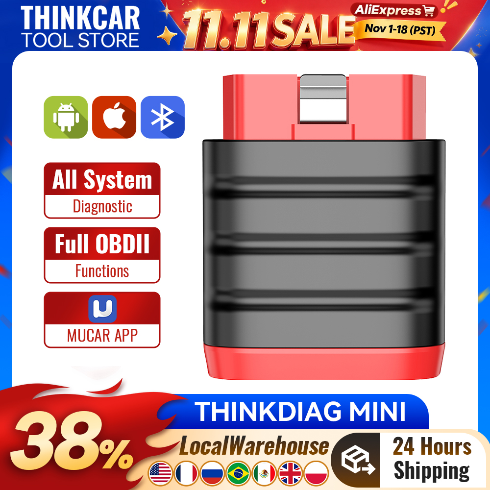 Obd2 Scanner Mileage Correction - THINKCAR Thinkdiag Mini Bluetooth OBD2 сканер