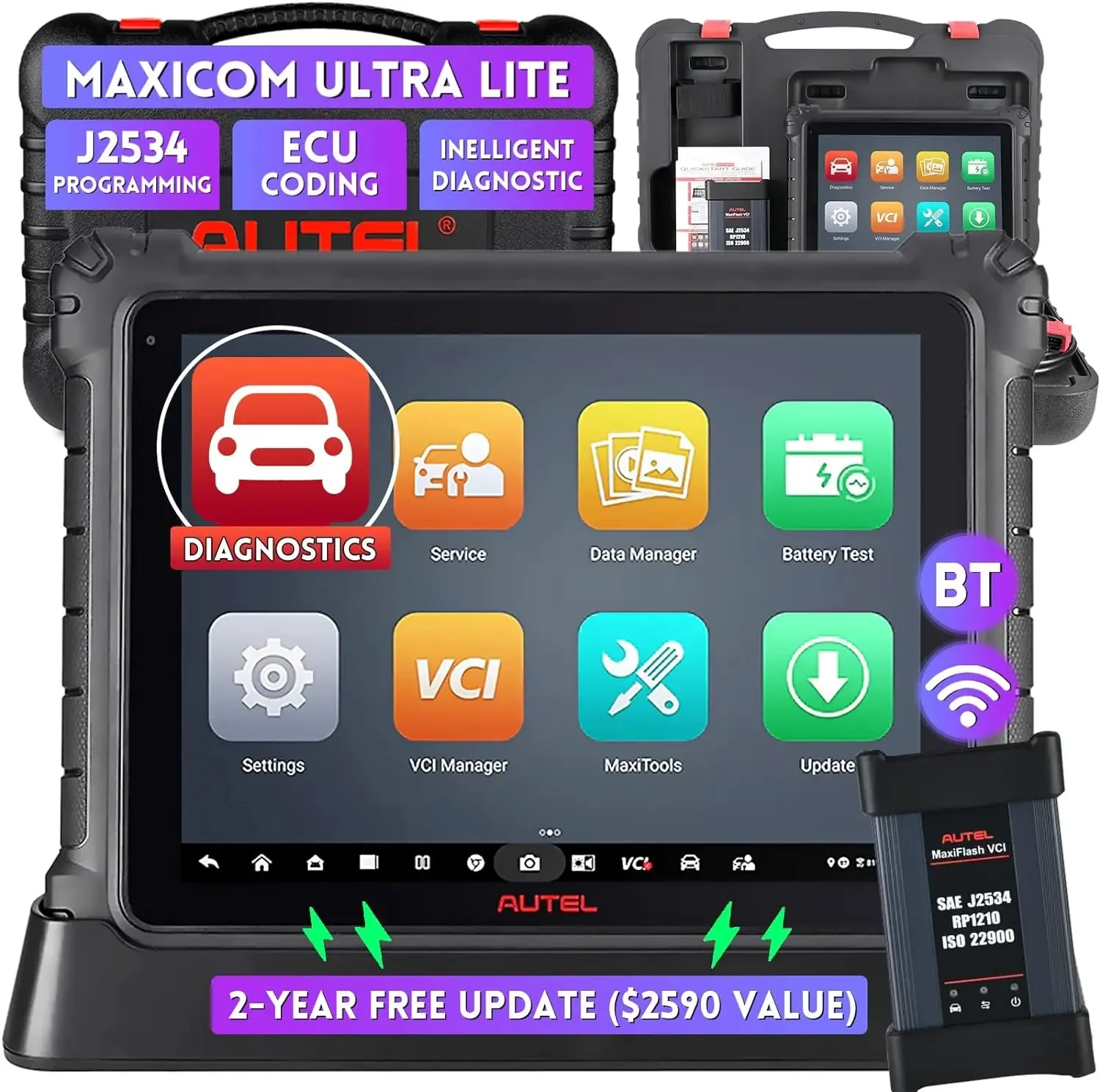 Autel Maxisys Ultra - Обновление сканера Autel MaxiCom Ultra Lite