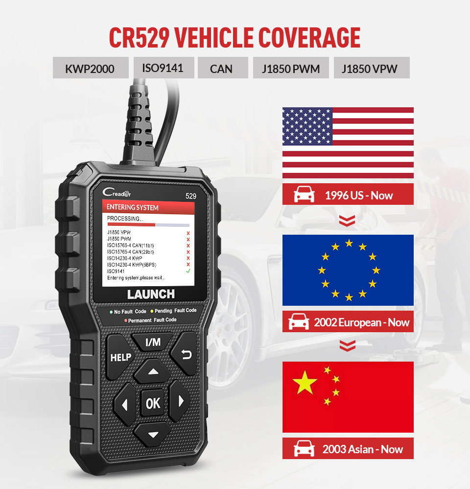 Диагностический сканер LAUNCH  – обзор и цена Car Diagnostic Tool Full System